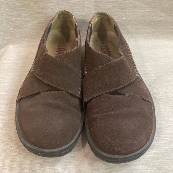 CAMPER  Sz 40 Suede Comfort Rubber Sole Slip On Loafer Flats - Picture 2 of 11